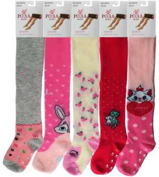 -Колготки 9979д  р.74-80 разноцв. дев. 