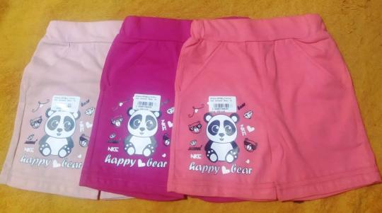 -Шорты 0019ун  р.98 разноц. унис.  кулирка     5