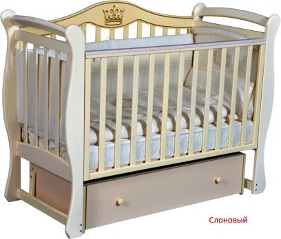 -Акция 25000руб! Кровать детская  "JULIA 111" Слон. 2 м-ка с ящиком    3