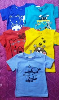 Футболка 315м р.86 разноцв  мальч.кулирка Россия   2    250