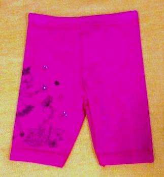 -Бриджи 1503/3016-КПд  р.68 дев. роз. печать  БовиБум    2  210