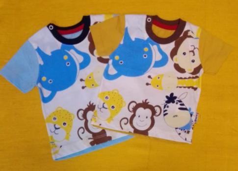 Футболка 9019м  р.68  разноцв мал.трикот. Турция    1    300