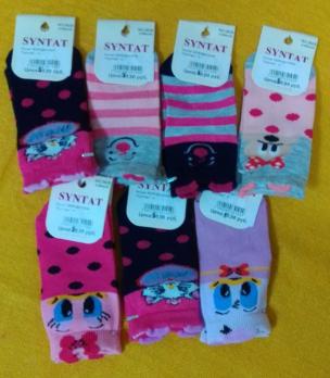 Носки 3628д  р.10-12  разноцв. дев. летние "Султан"   8    (0-6)